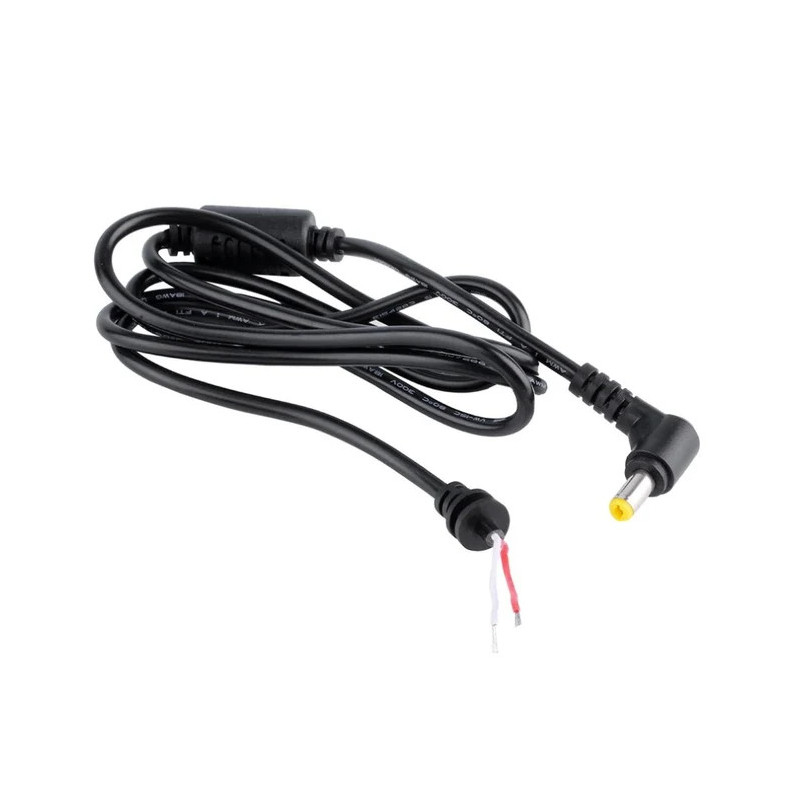 Kabel zasilający do ładowarki komputerowej Asus Acer 5,5x2,1mm 45W 65W 90W