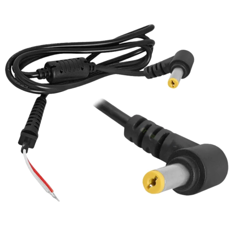 Kabel zasilający do ładowarki komputerowej Acer 5,5x1,7mm 45W 65W 90W