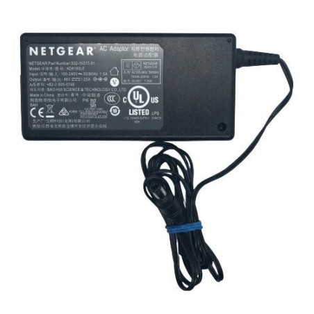 Maitinimo šaltinis Netgear AD8190LF 332-10317-01 48V 1.25A 6.3x3.0mm
