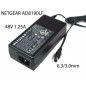 Toiteplokk Netgear AD8190LF 332-10317-01 48V 1.25A 6.3x3.0mm