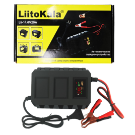 Akumulatora lādētājs LiitoKala 4S-14.6V20A LiFePO4 12.8V