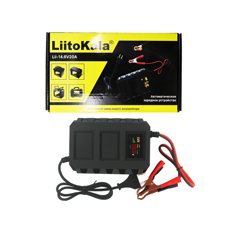 Akumulatora lādētājs LiitoKala 4S-14.6V20A LiFePO4 12.8V