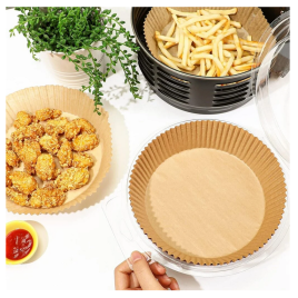 Kepimo popierius karšto oro gruzdintuvei Powermax RD16 Apvalus, 100 vnt.
