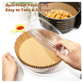 Papier do pieczenia do frytkownicy powietrznej Powermax RD16, okrągły, 100 szt.