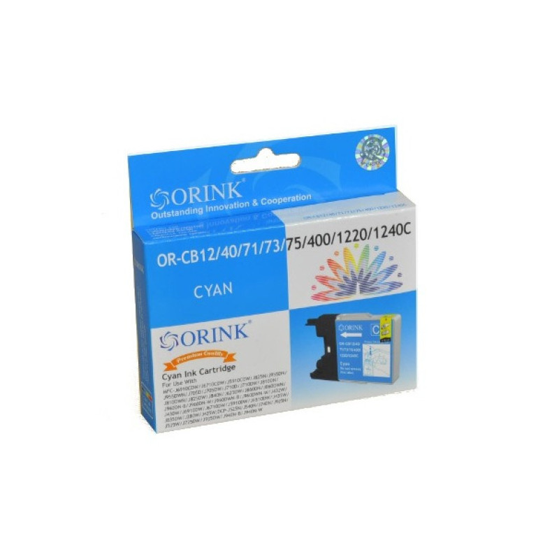 Ink Orink LC1220 / LC1240 blue for Brother Ink Orink LC1220 / LC1240 blue for Brother