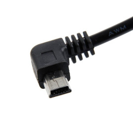 Kroviklis Powermax PPC006 MINI-USB - 1A, 3,5m ilgio, 8-36V skirtas registratoriams / GPS